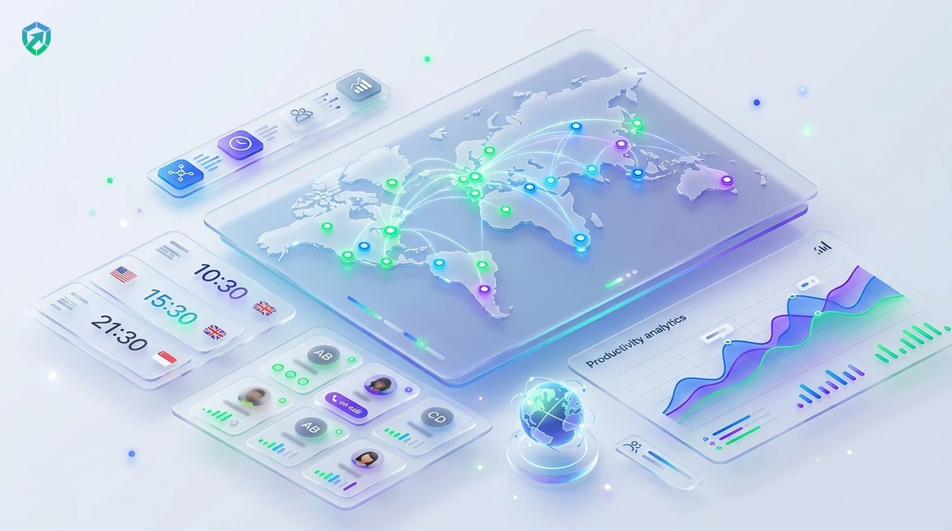 Tracknesty Encrypted Team Cloud Storage Software Dashboard