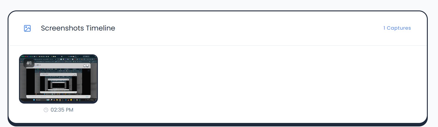 Screenshot Detail View